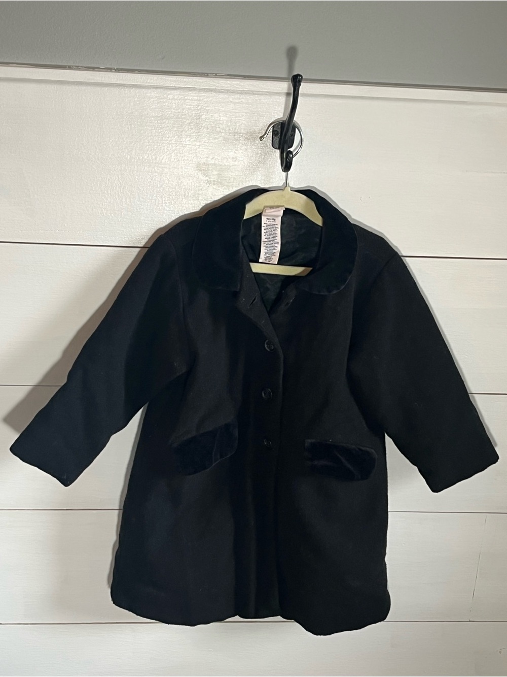 Gap Black Kids' Classic Dress Coat